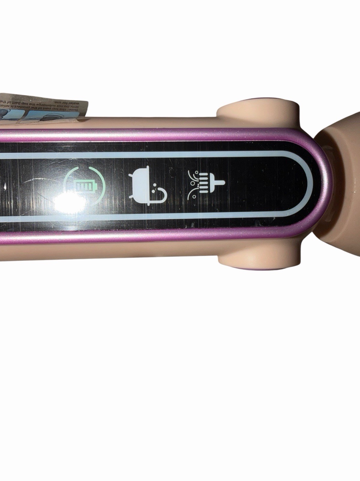 Smart Electric Spin Scrubber Brush Rechargeable 74W Kitchen Car Bathroom Purple