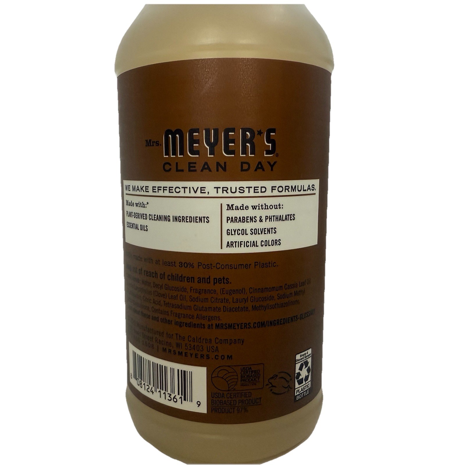 MRS. MEYER’S CLEAN DAY All-Purpose Cleaner Spray, Acorn Spice, 16 Fl Oz-Two
