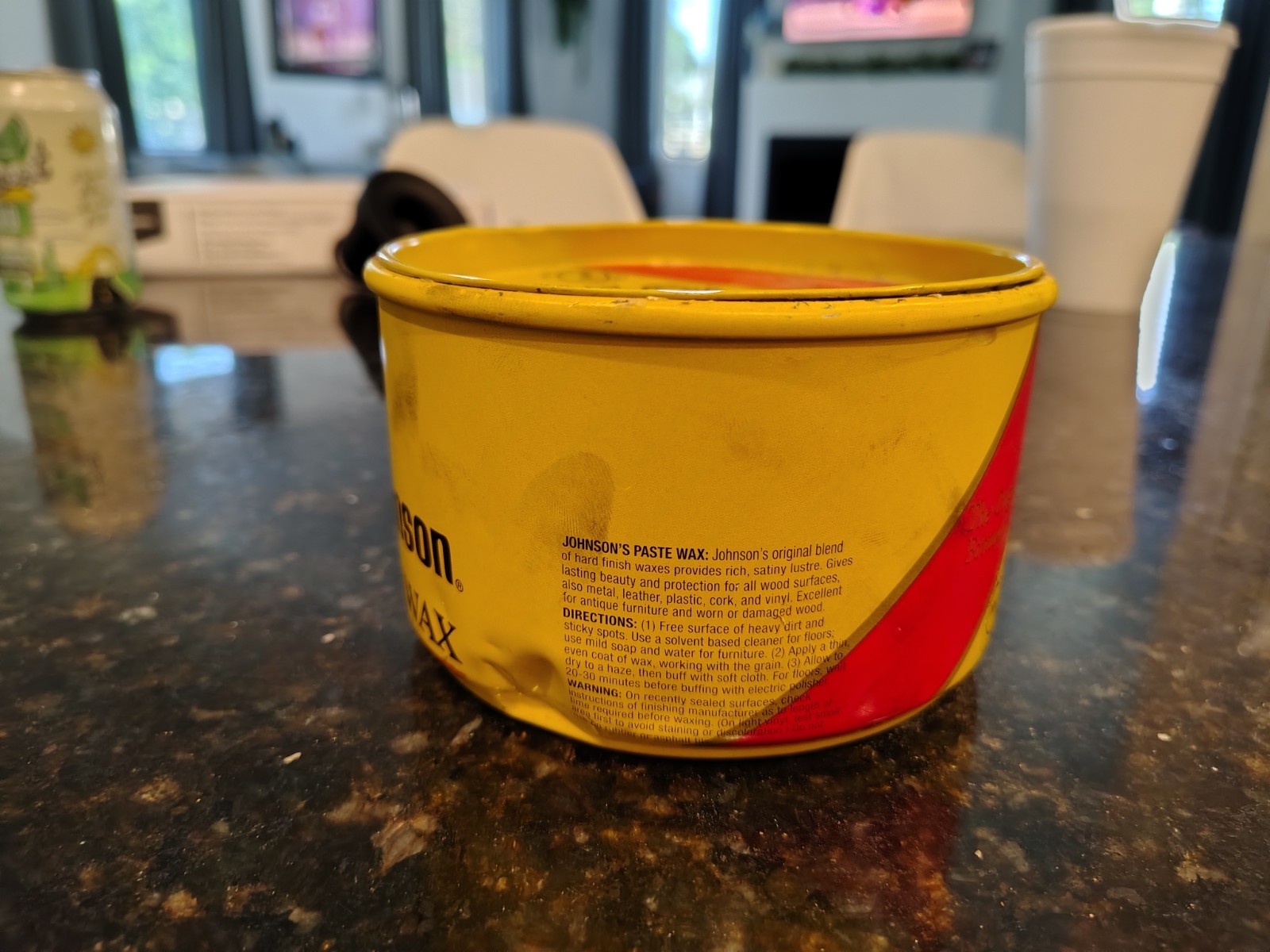 SC Johnson Paste Wax 16 Oz Used