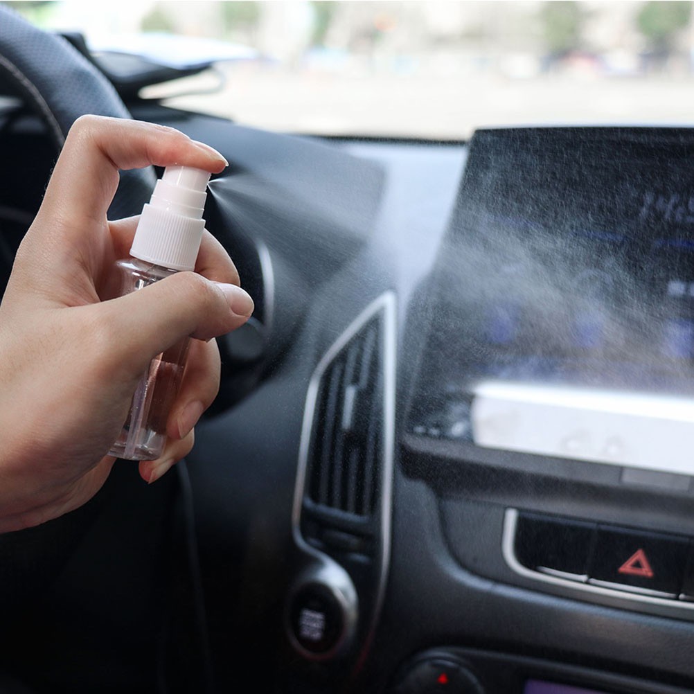 5Pcs Durable Car Cleaning Dust Brush Kit with Microfiber Towels and Spray Bottle