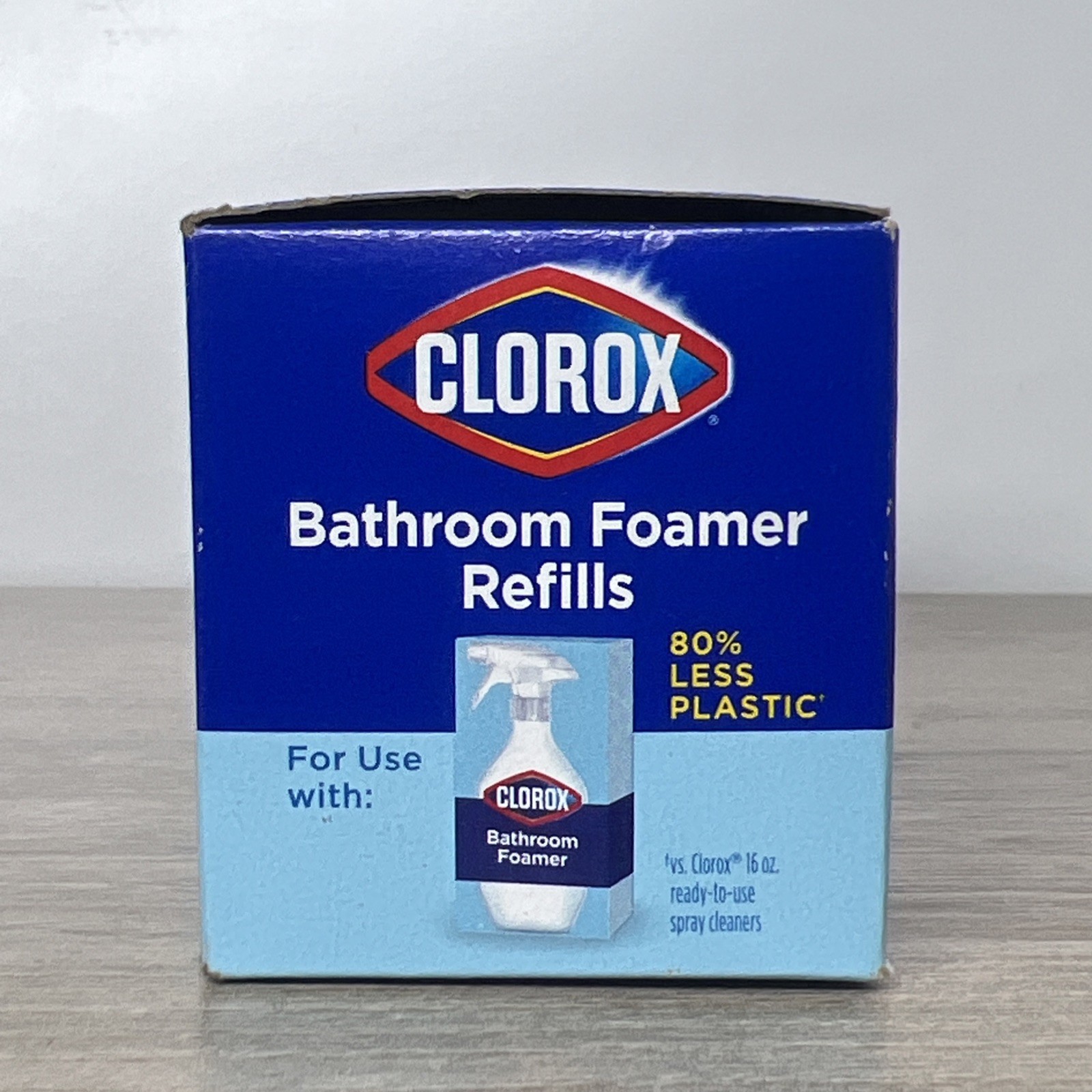Bleach-Free Bathroom Foamer Refill Pods, Household Essentials, Rain Clean, 3 …