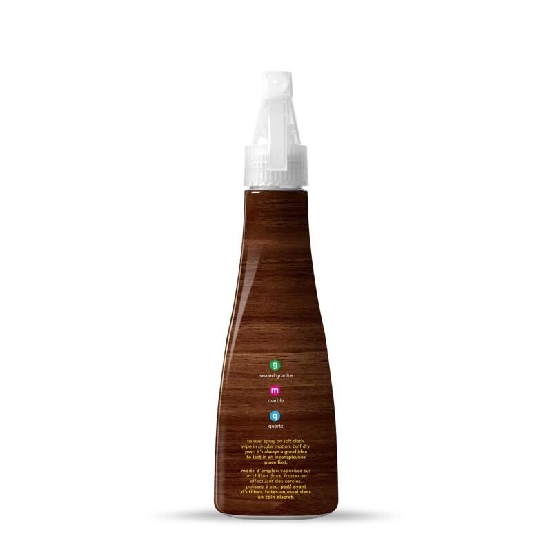 Method Wood Polish Almond Scent Plant Based Leaves Streak-Free Shine 14 oz 1 pk