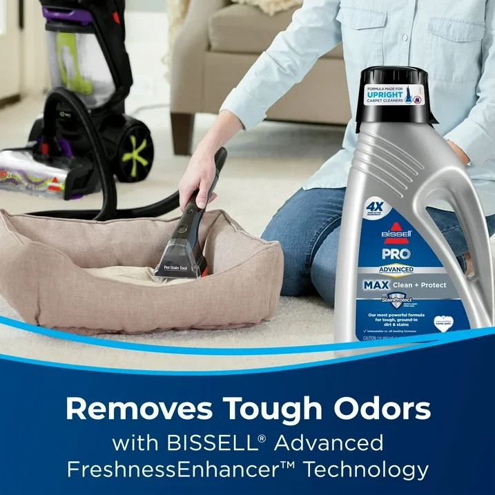 BISSELL Advanced Pro Max Clean + Protect Carpet Formula 50 oz 70E1 ✨🧼