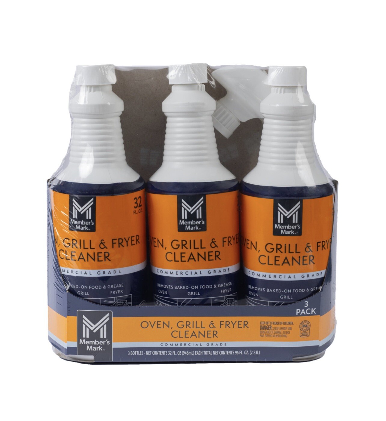 Member’s Mark Commercial Oven, Grill and Fryer Cleaner (32 oz., 3 pk.)