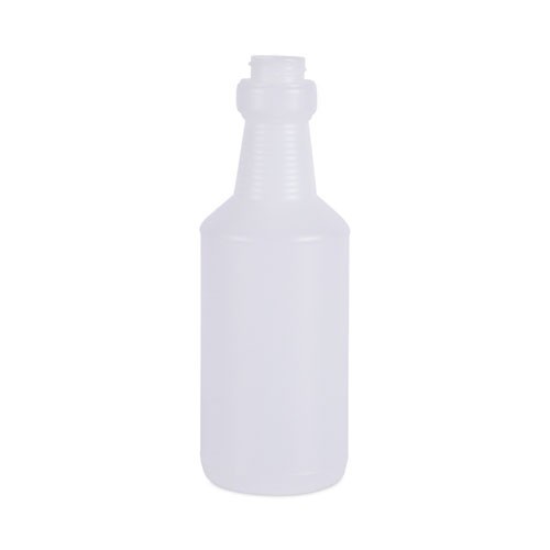 Boardwalk 00016 Easy-Grip Plastic Spray Bottle, 16 oz, Clear, 24/Carton