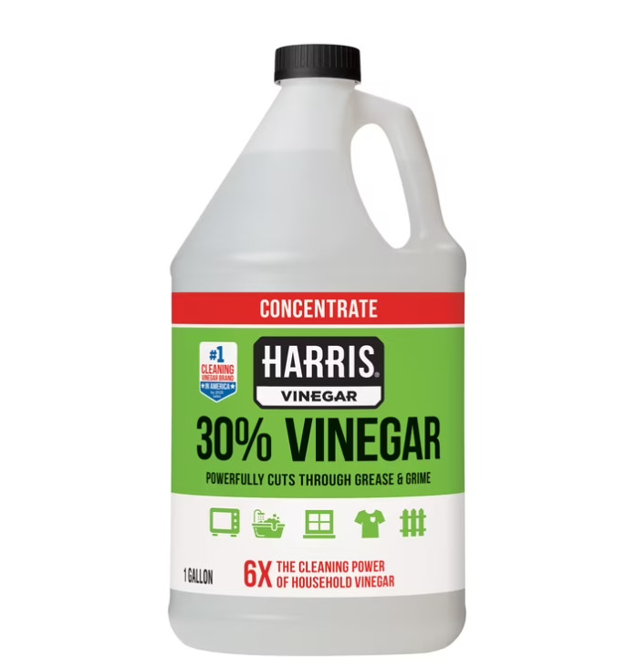 2 Pack- Harris 30% Vinegar Concentrate 1Gal Industrial Strength Cleaning Vinegar