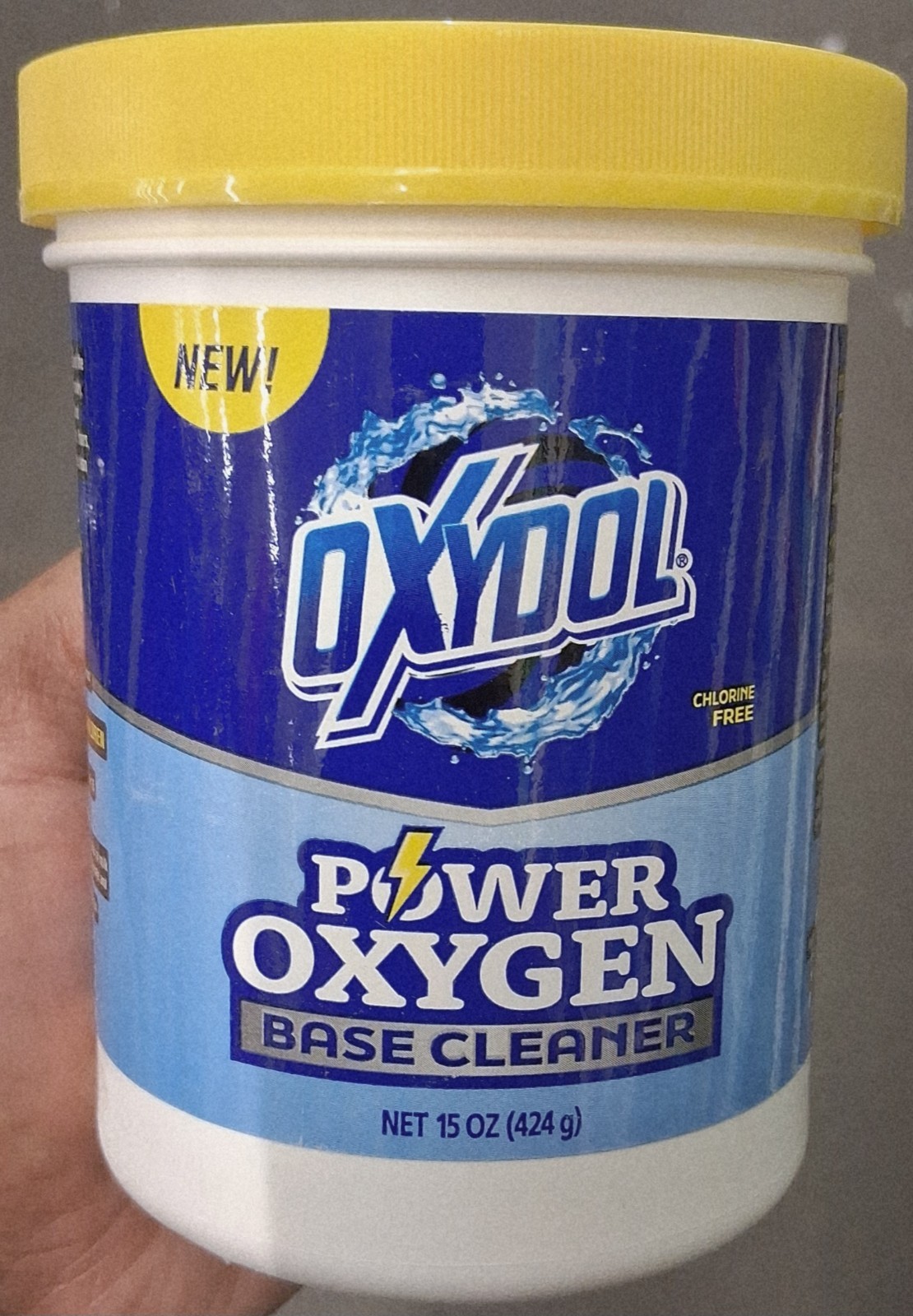 Oxydol Base Cleaner Chlorine Free Power Oxygen 15 oz 424 g