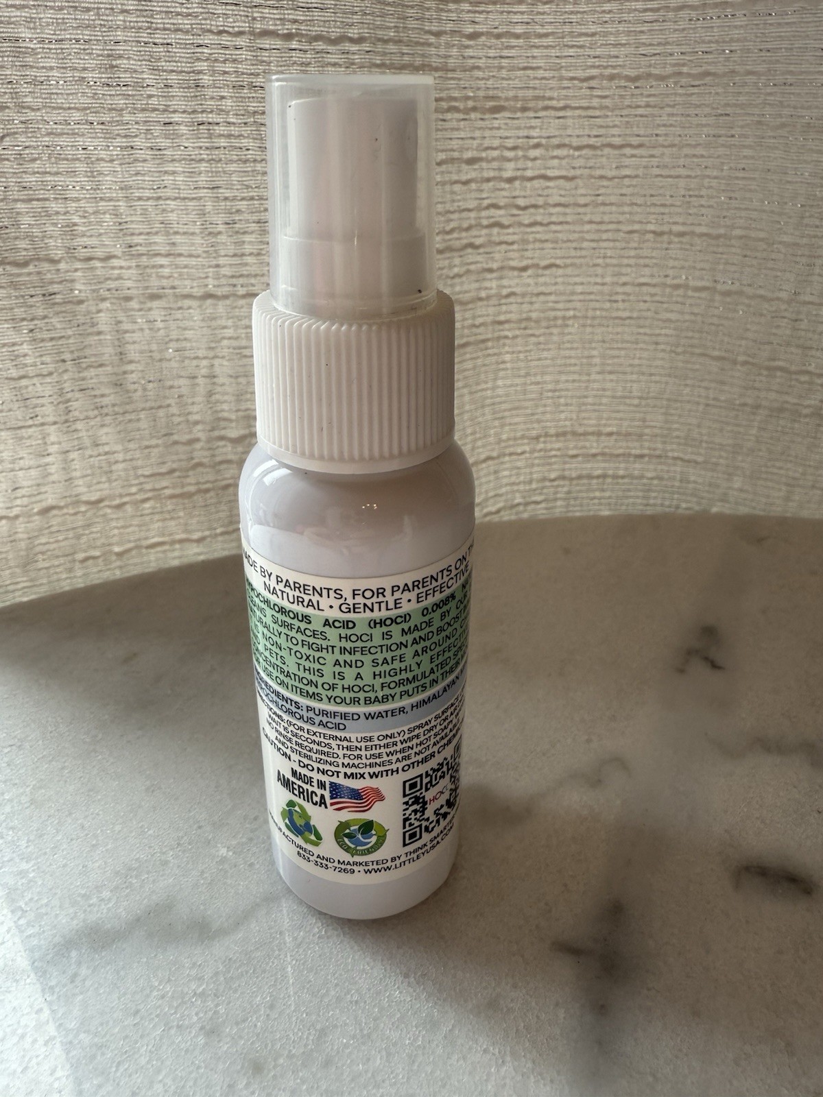 LITTLEY pacifier & teether cleaner NON TOXIC, 100% natural. New, but NOT SEALED.