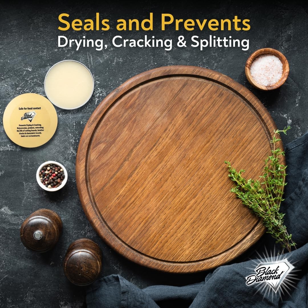 Wood Cutting Board Oil, Wax, and Conditioner. A Food-Grade Mineral Oil Altern…