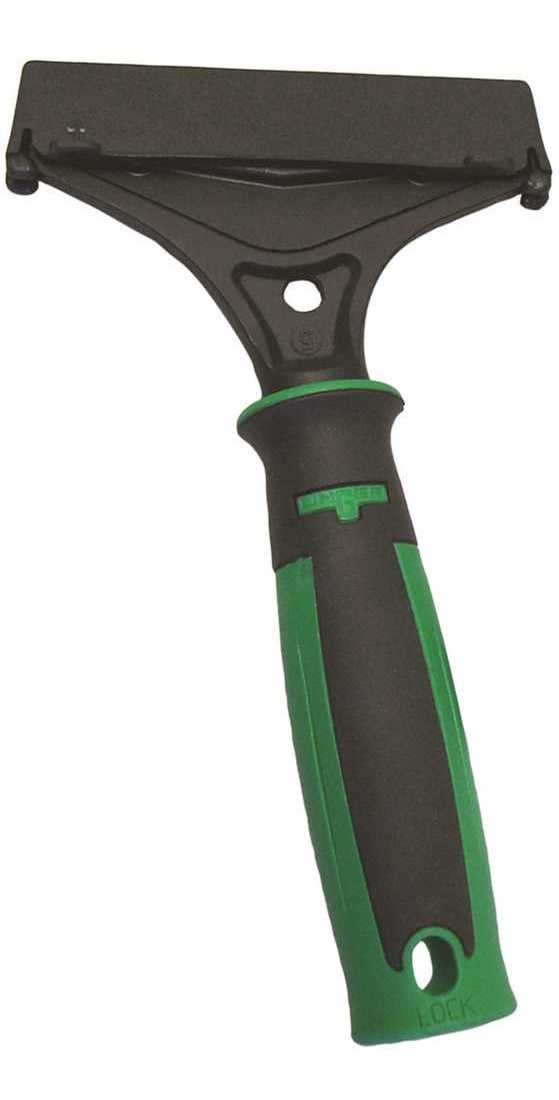Unger SH00C 4 in. Head Short Handle Scraper Black