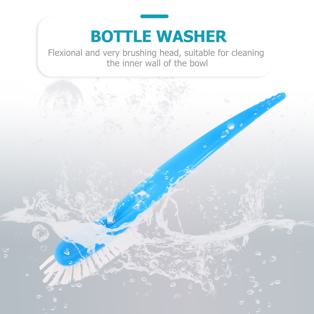 2PCS Cup Brush Practical Feeding Bottle Brush Vacuum Cup Cleaning Brush