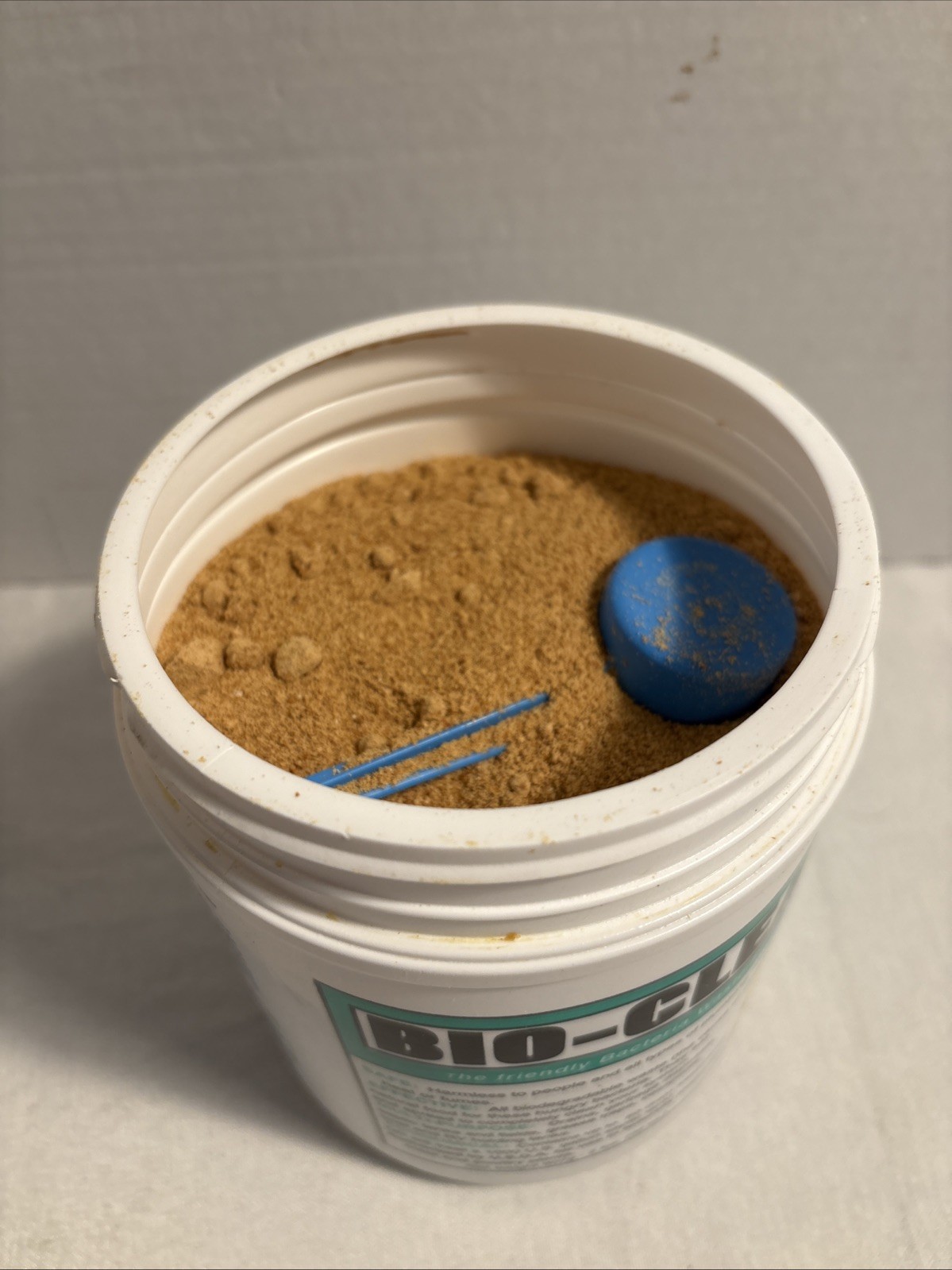 Bio-Clean Drain & Septic 2LB Canister Environmentally Safe USED 90% Remaining