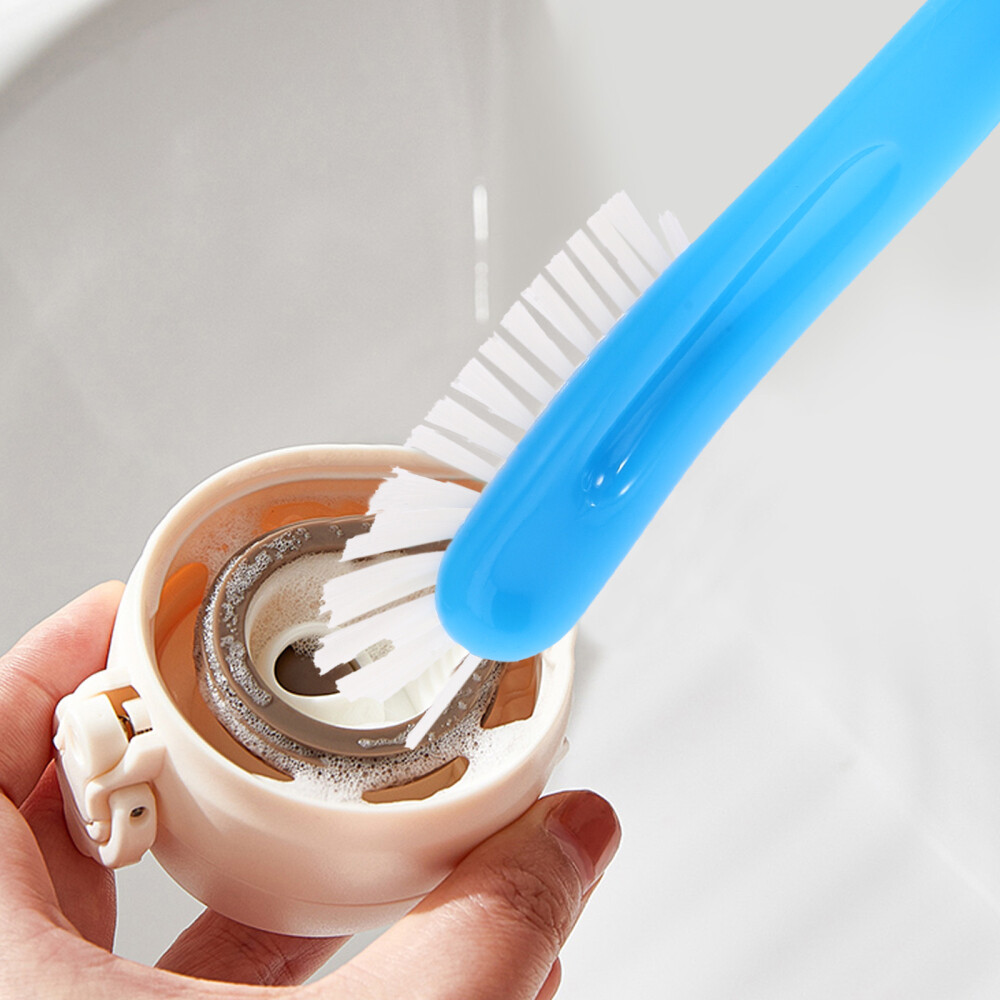 2PCS Cup Brush Practical Feeding Bottle Brush Vacuum Cup Cleaning Brush