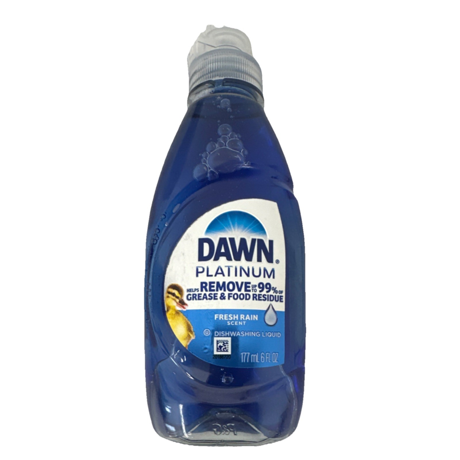 Dawn Platinum Dishwashing Liquid Fresh Rain Scent 6 fl oz For Dishes 1 Pack