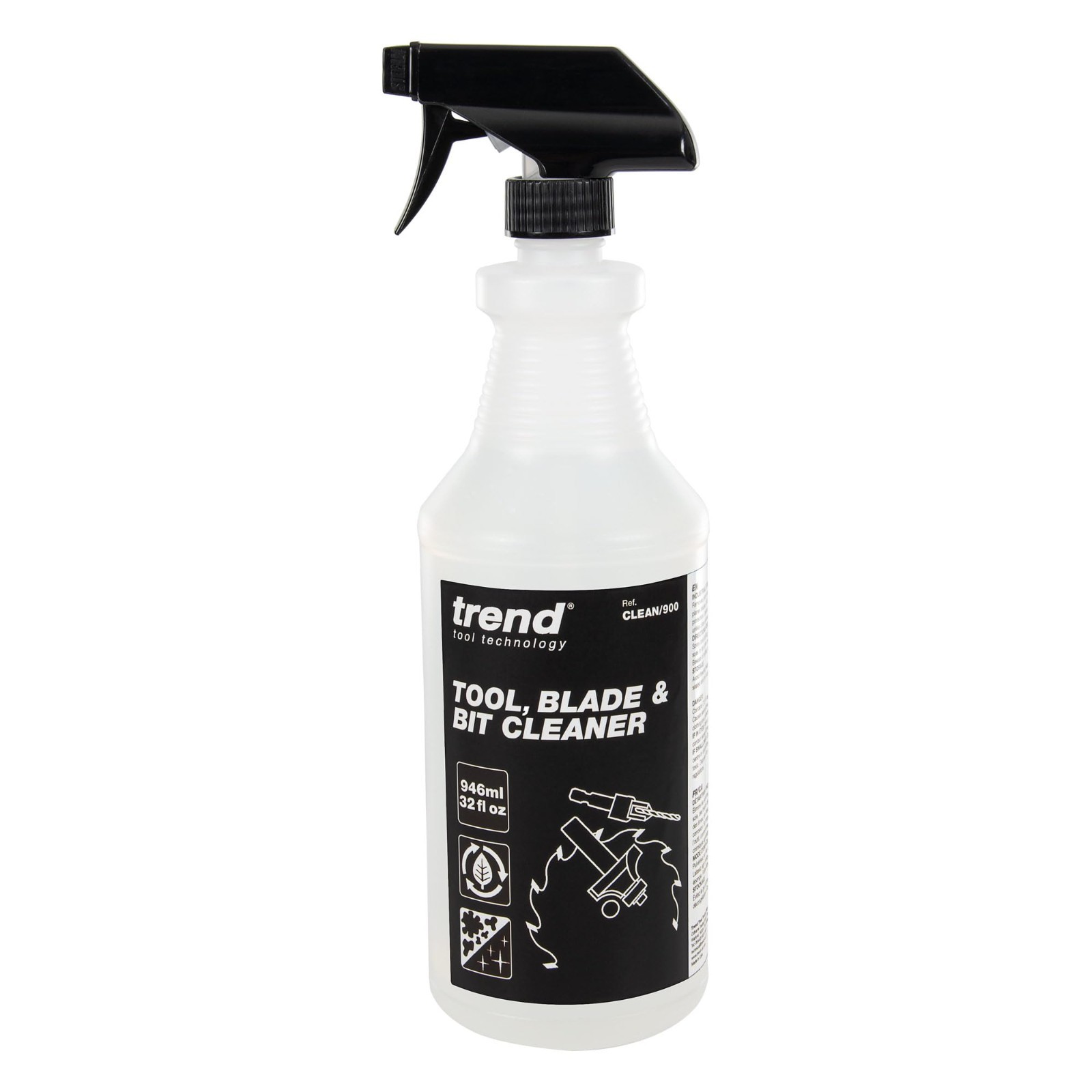 32 oz Blade & Bit Cleaner – Non-Toxic Resin & Pitch Remover for Workshop Tools