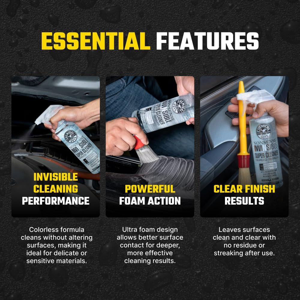 Chemical Guys Nonsense, Odorless Cleaner for Car Interior and Exterior All Purpo