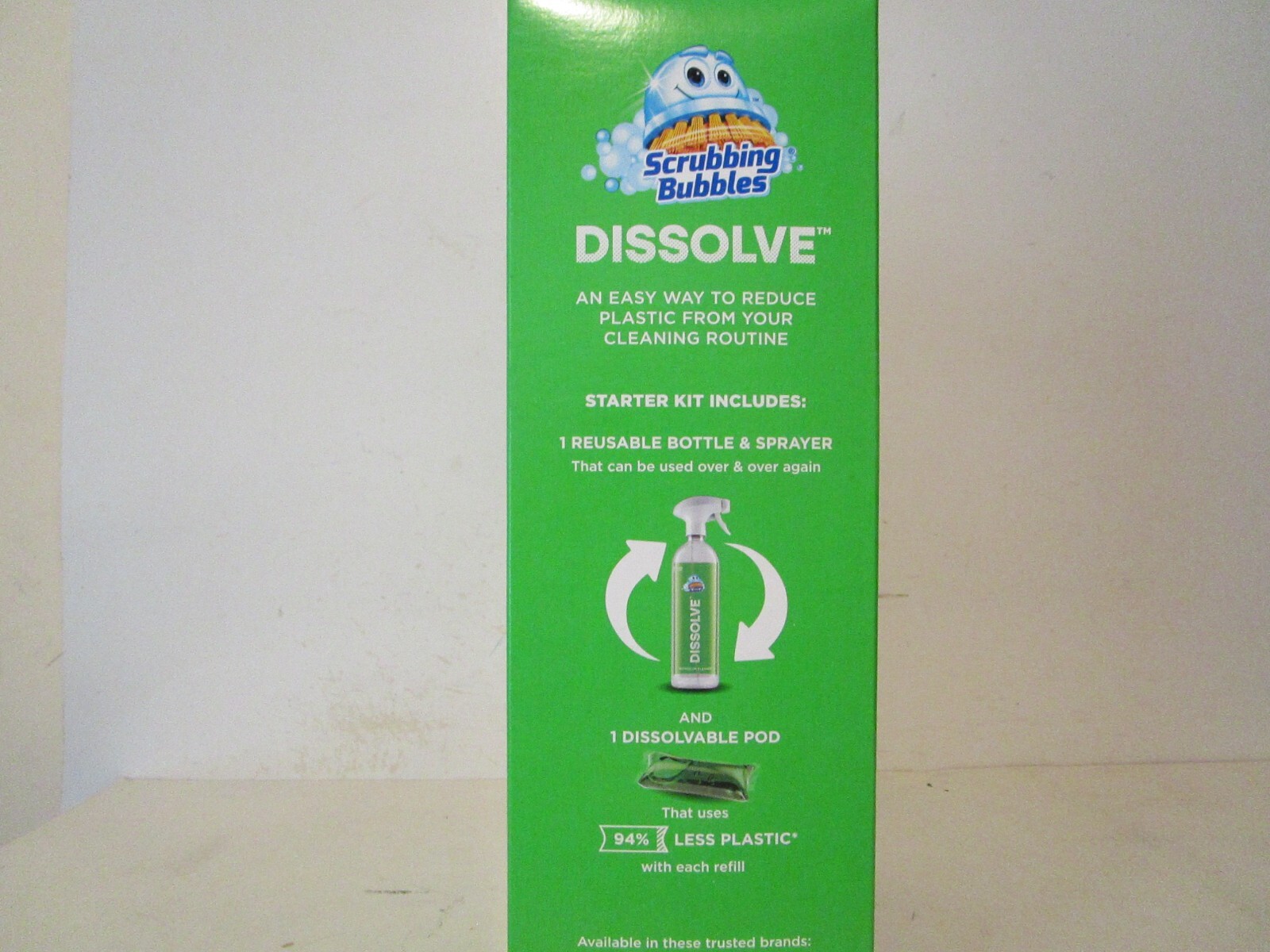 Scrubbing Bubbles Dissolve Concentrated Pod Bathroom Cleaner Starter Kit