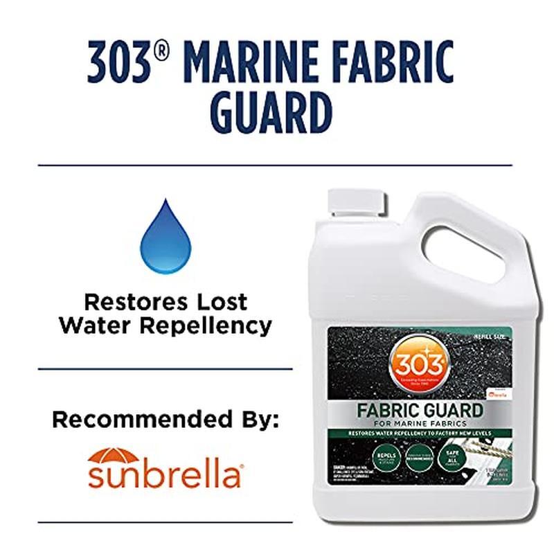 Marine Fabric Guard Water Repellent Stain Protector Outdoor Fabrics 12oz New