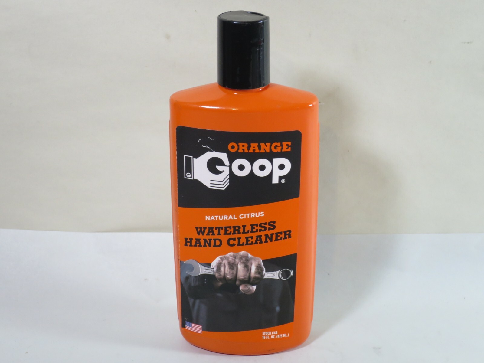 Orange Goop 44 Waterless Hand Cleaner with Natural Citrus Power 16oz