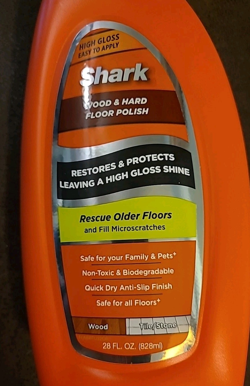 SHARK Wood & Hard Floor Cleaner Wood Floor Polish 28 oz. Discontinued NEW