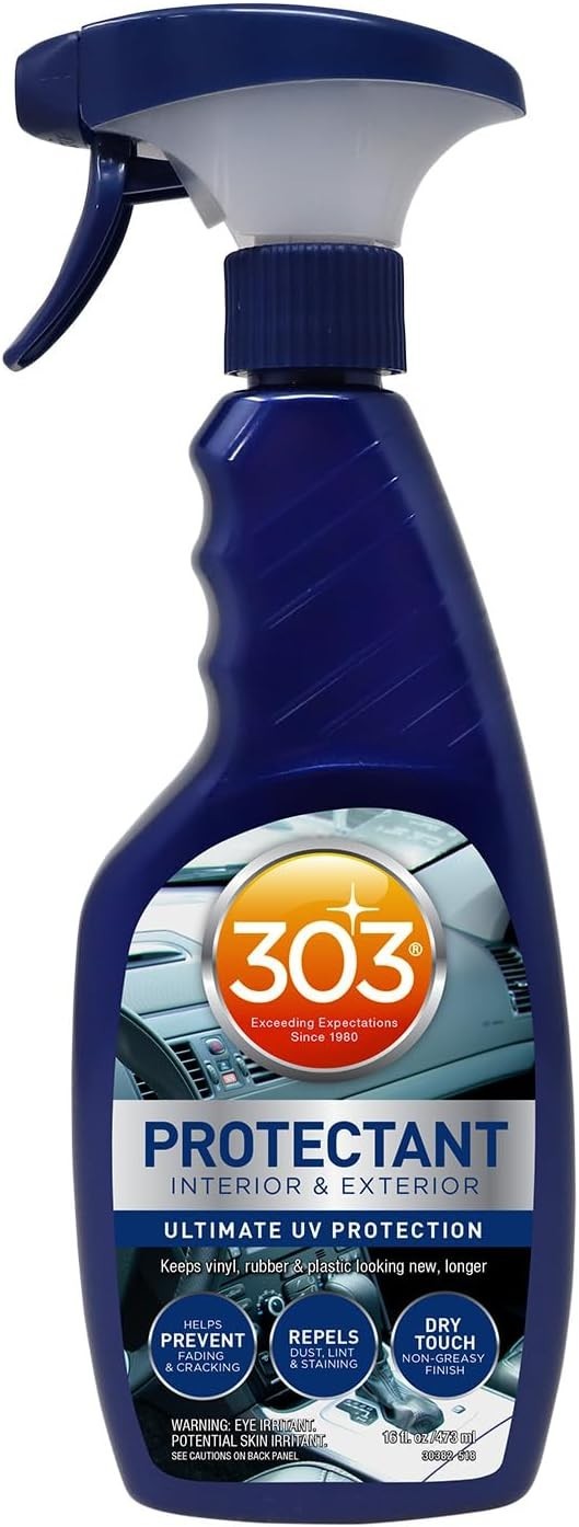 Automotive Protectant Spray – Helps Prevent Fading & Cracking, Repels Dust, L…