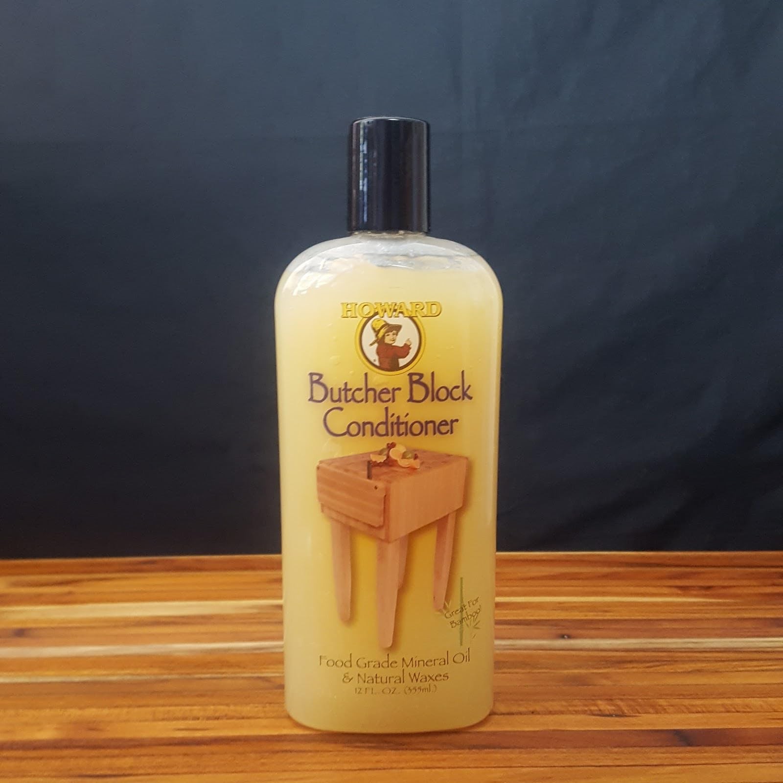 Butcher Block Conditioner 12oz – Food Safe Wood Oil for Cutting Boards, Counters