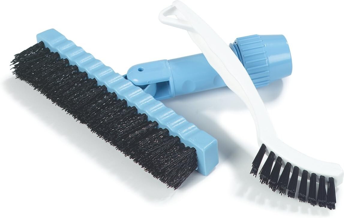 Nylon Grout Brush 8 Inches Crevice Cleaner Tough Stains Bathroom Shower Tile