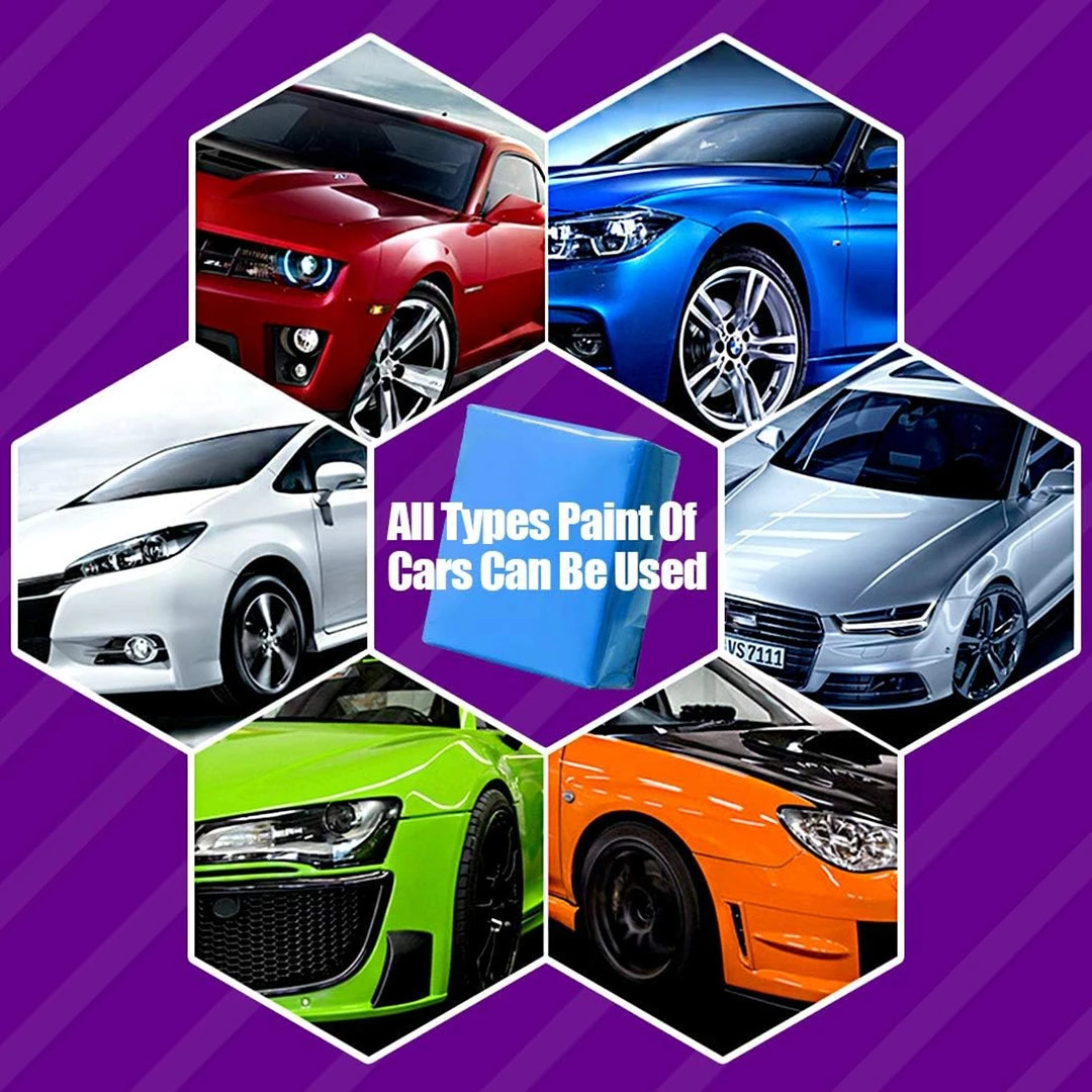 1-4PCS Blue Car Detailing Cleaning Magic Clay Bar Auto Paint Maintenance Tools P