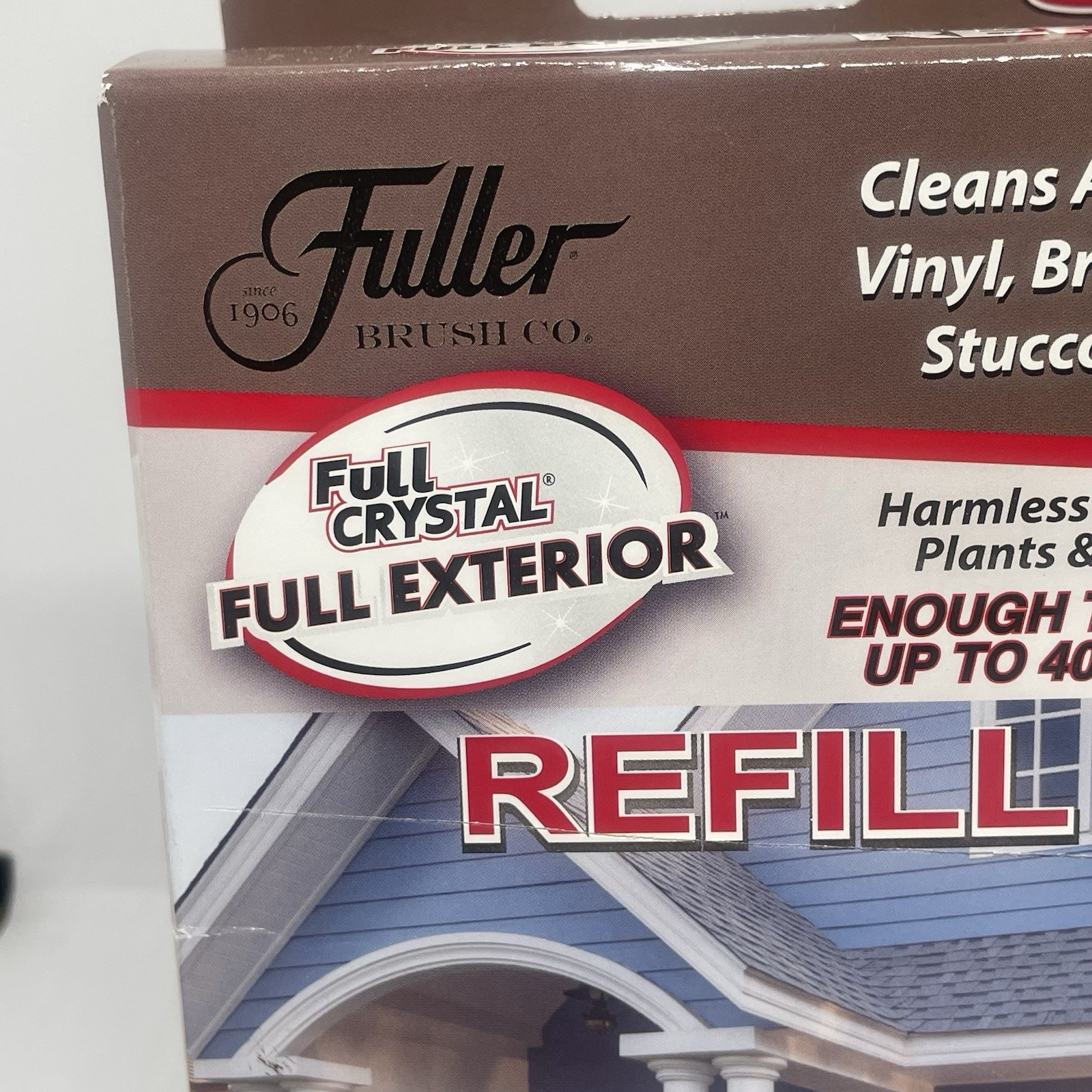 2 Fuller Brush Full Crystal Exterior Kit Clean Aluminum Vinyl Brick Wood Stucco