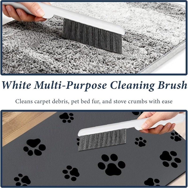 15 Piece Crevice Cleaning Brush Set Ergonomic Gap Tools Kitchen Bathroom Vehicle