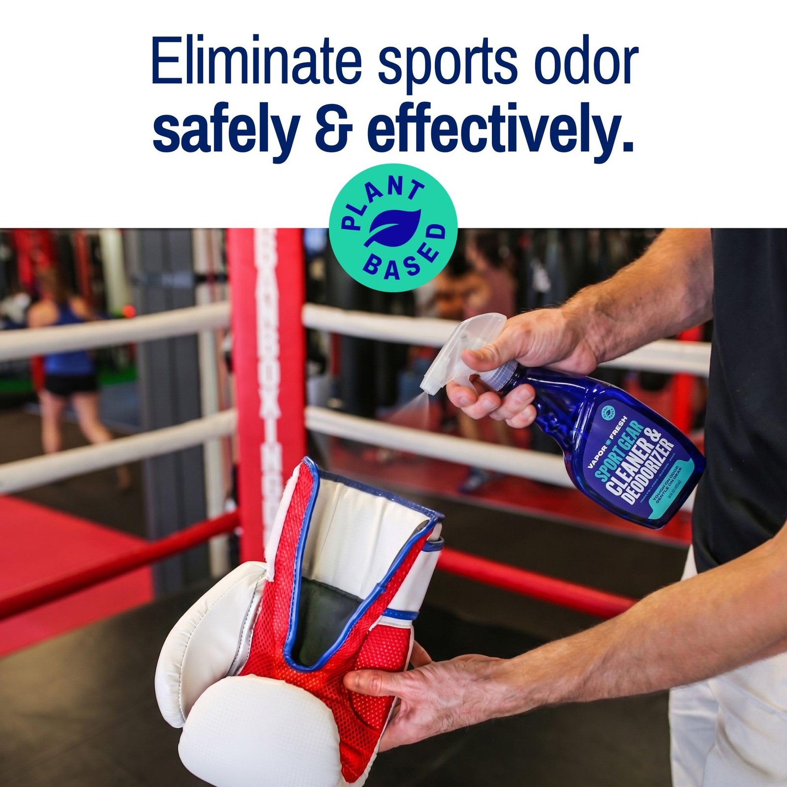 Sports Equipment Deodorizer Cleaner for Gloves Pads Helmets Gym Bags
