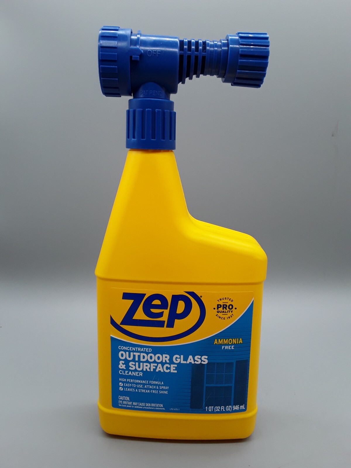 2 Pack,Zep Concentrated Outdoor Window Glass & House Surface Cleaner