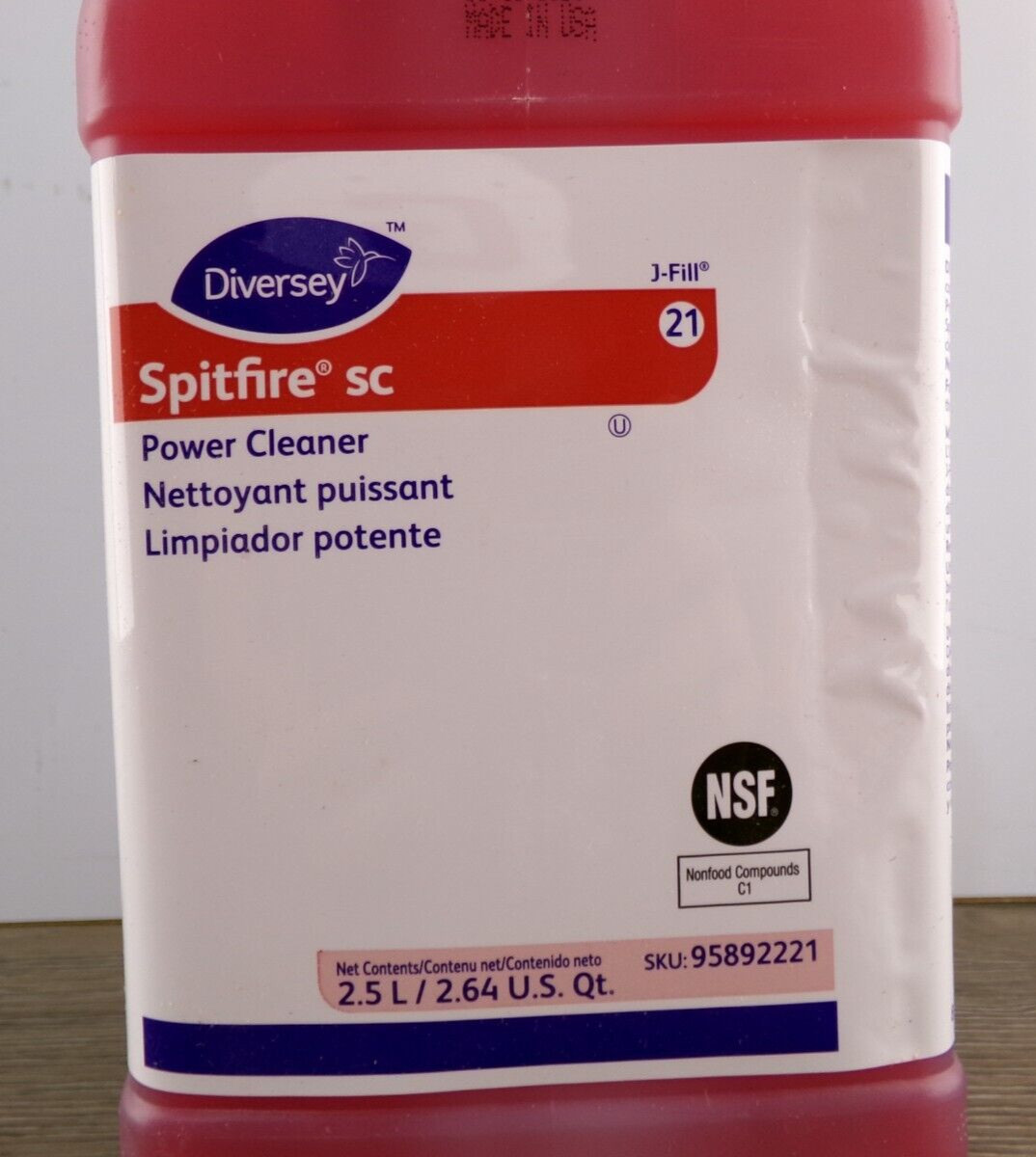 Diversey Spitfire SC Power Cleaner 2 x 2.5L Refills S2