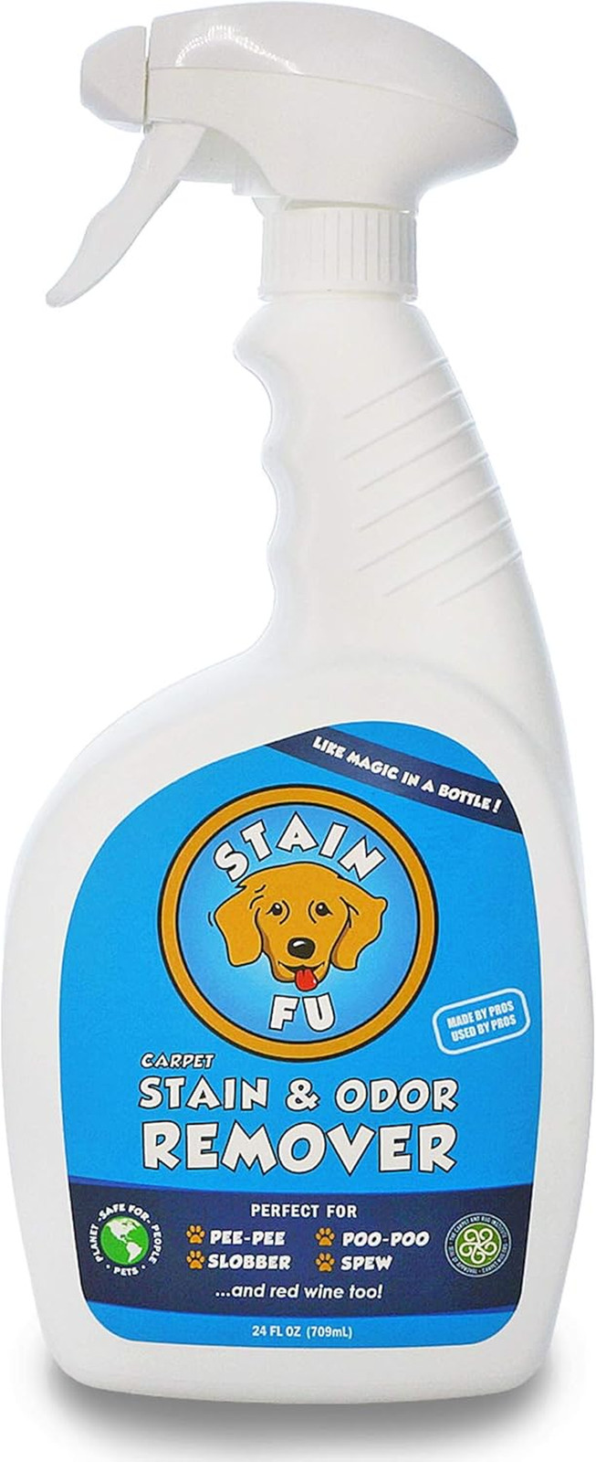 Pro Strength Carpet Odor & Stain Remover Works like Magic in a Bottle on Tough U