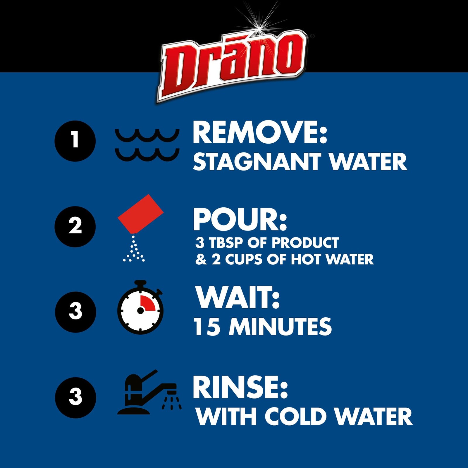 Kitchen Drain Cleaner Granules Grease Cooking Oil Clog Remover 8.8 oz
