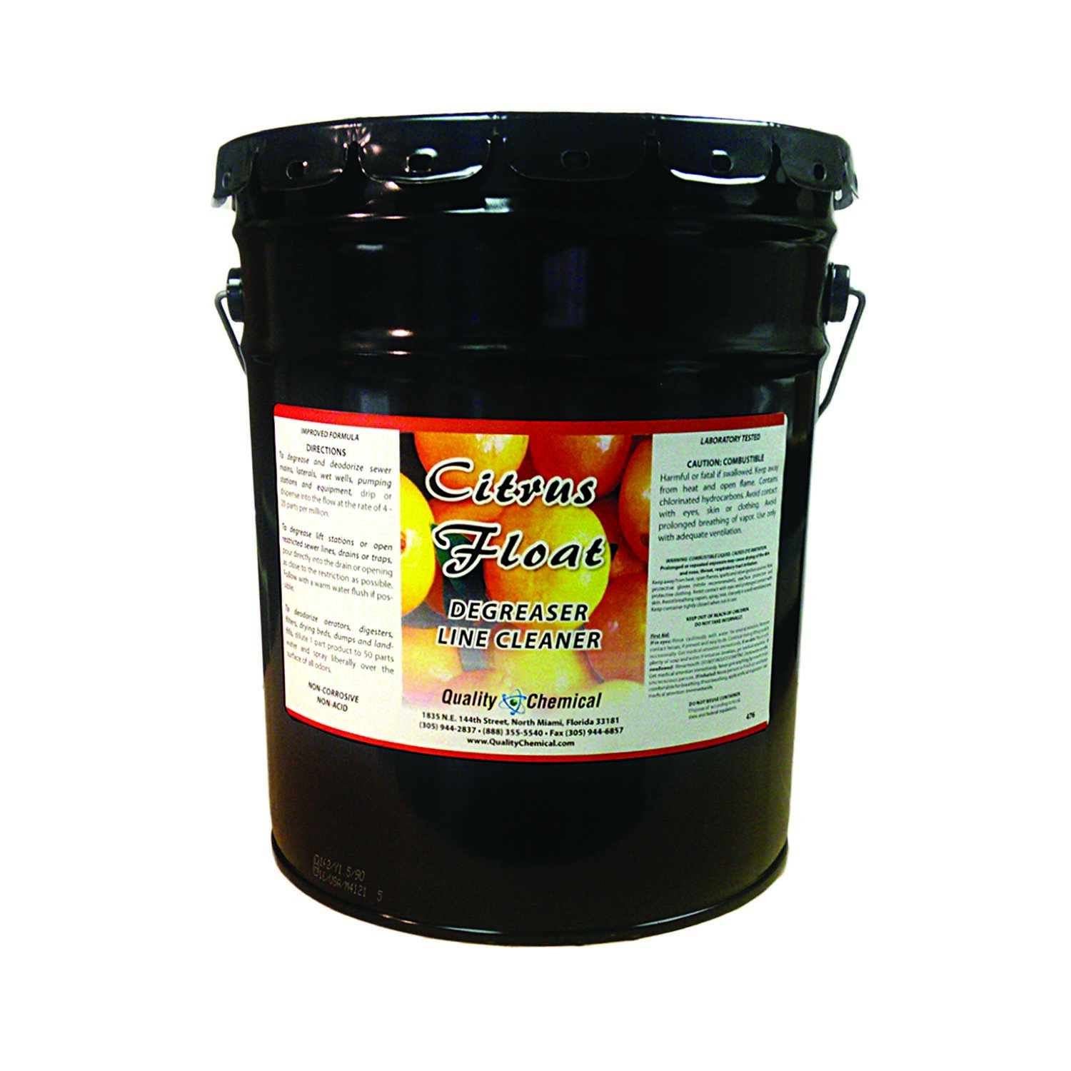 Lift Station Cleaner/Degreaser – Natural Citrus Power – 5 gallon pail