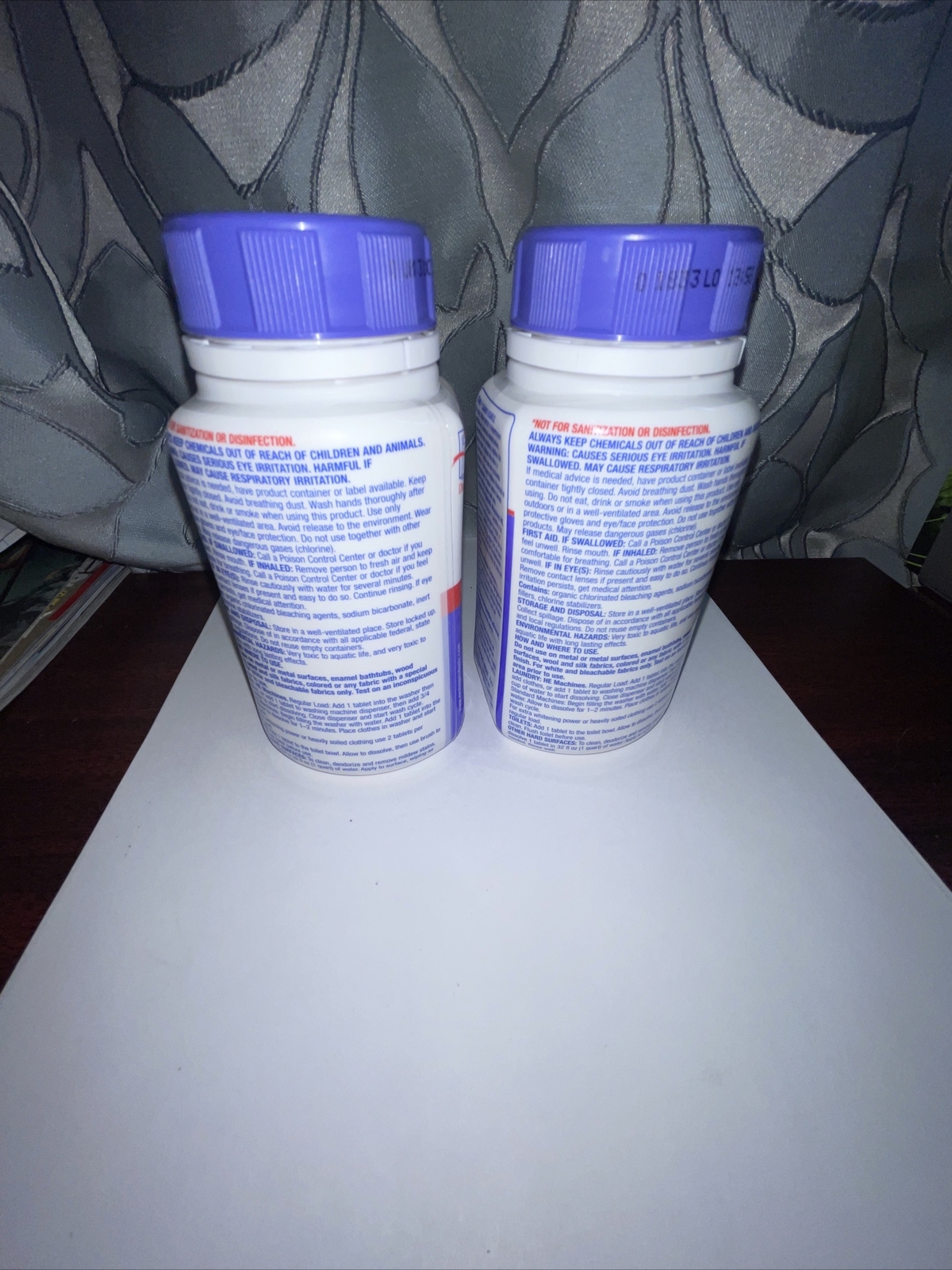 Evolve Concentrated Bleach Tablets 32 count SUMMER LAVENDER SCENT 2 bottles