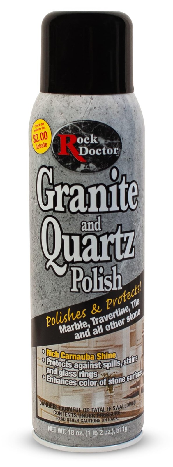 Granite Polish Spray and Surface,18oz.Can Polish Tile, Marble, Kitchen Counte…