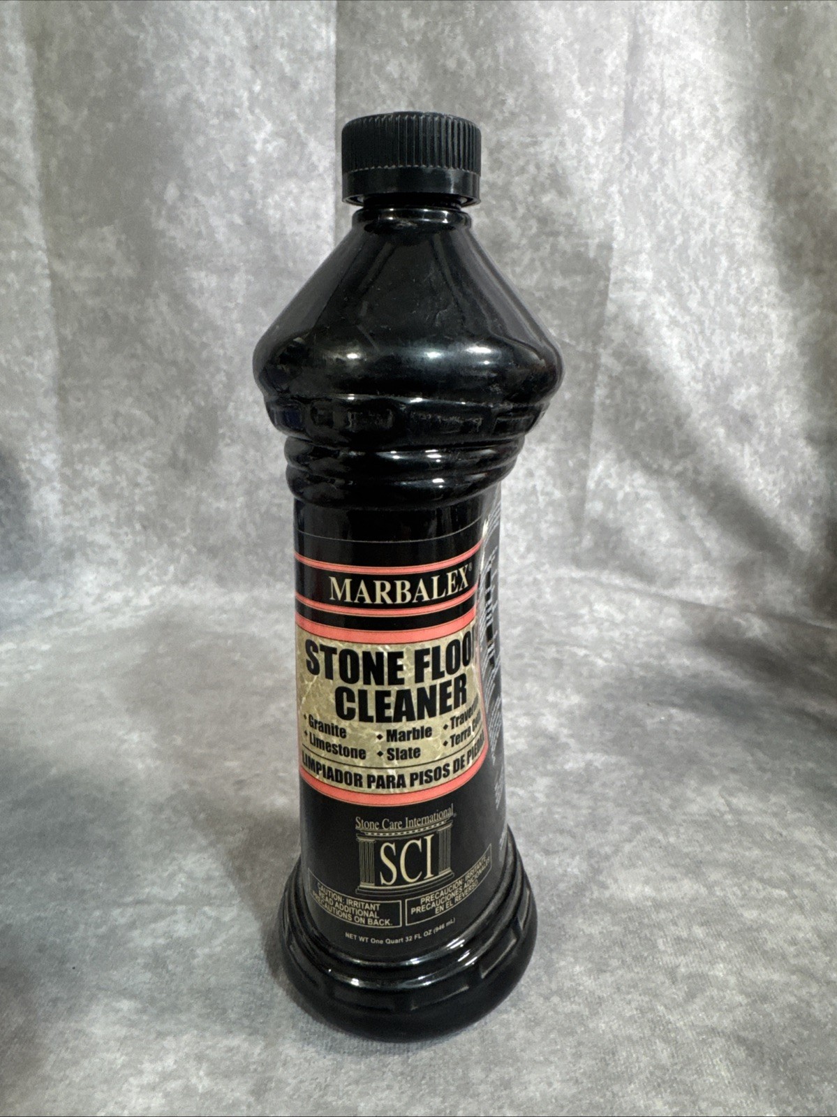Marbalex 32oz SCI Stone Care International Floor Cleaner Marble Granite New