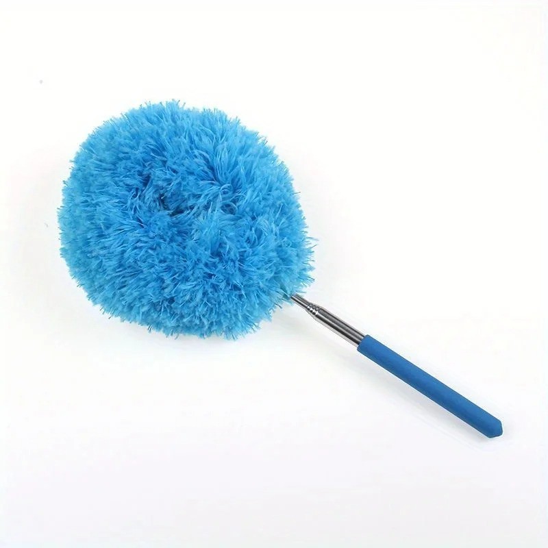 Extendable Ceiling Fan Duster, Long Reach Ring Brush for Easy Dust Cleaning