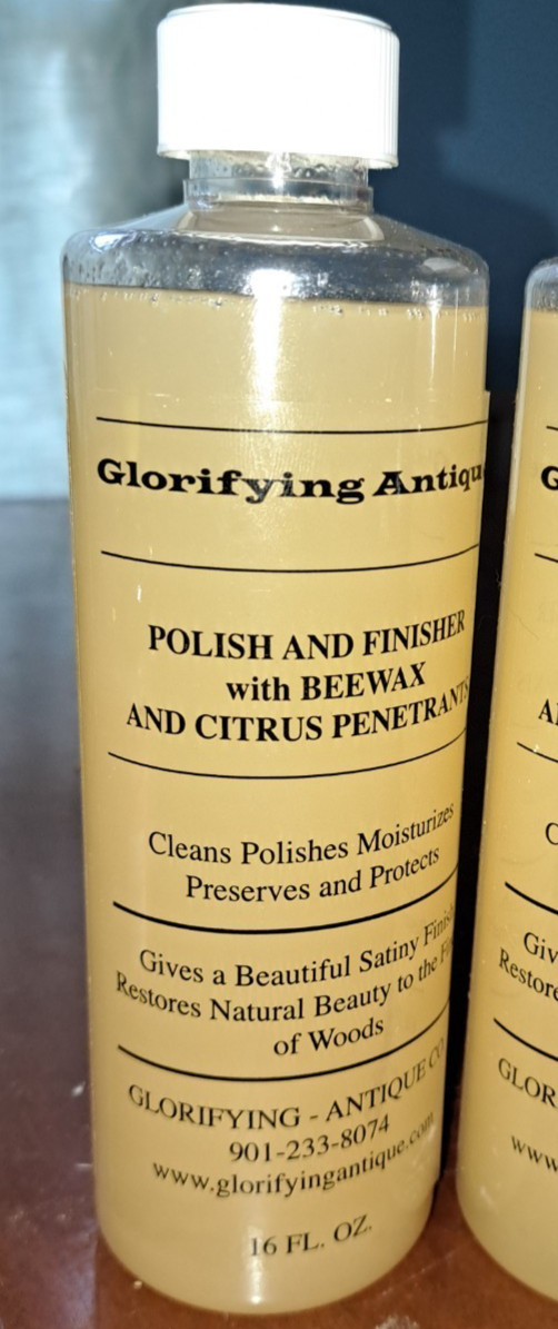The ORIGINAL Glorifying Antique POLISH AND FINISHER with Beewax and Citrus