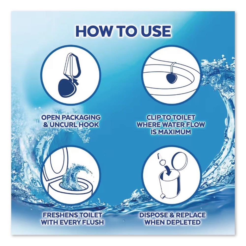 LYSOL Brand 19200-83721 Auto Toilet Bowl Cleaner – Atlantic Fresh (2/Pack) New