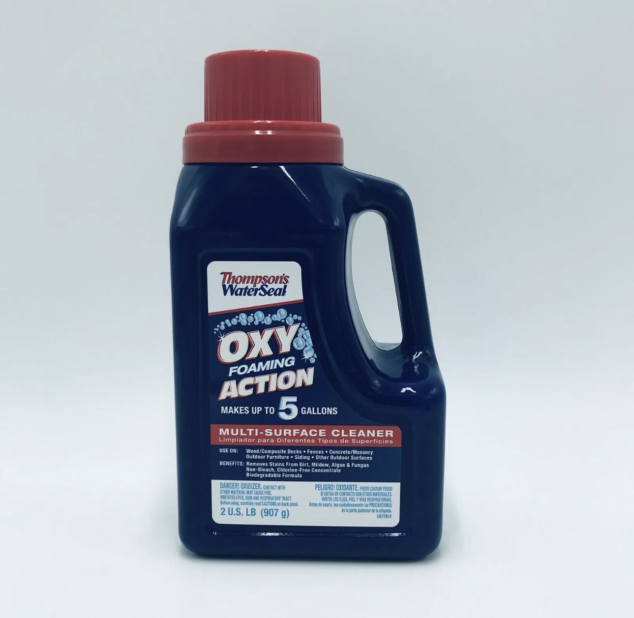 Thompson’s WaterSeal Oxy Foaming Action Exterior Multi-Surface Cleaner 2 lb New