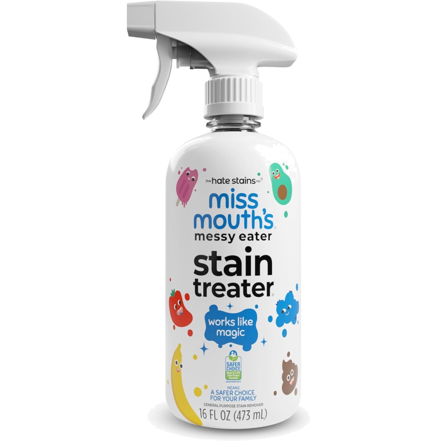 Messy Eater Stain Treater Spray – 16oz Stain Remover – Newborn & Baby Essenti…