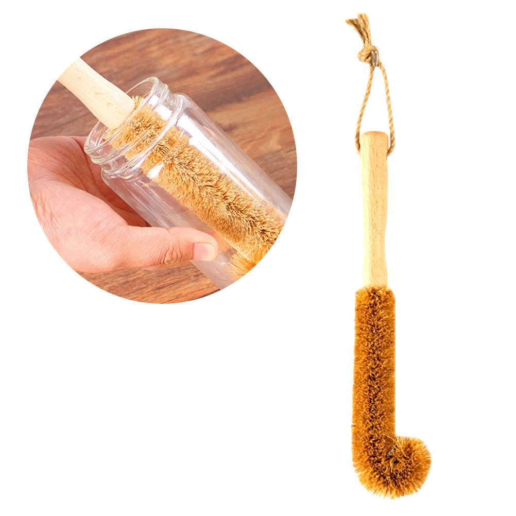 Bottle Brushes and Mug Scrubber Kitchen Cleaner Fiber