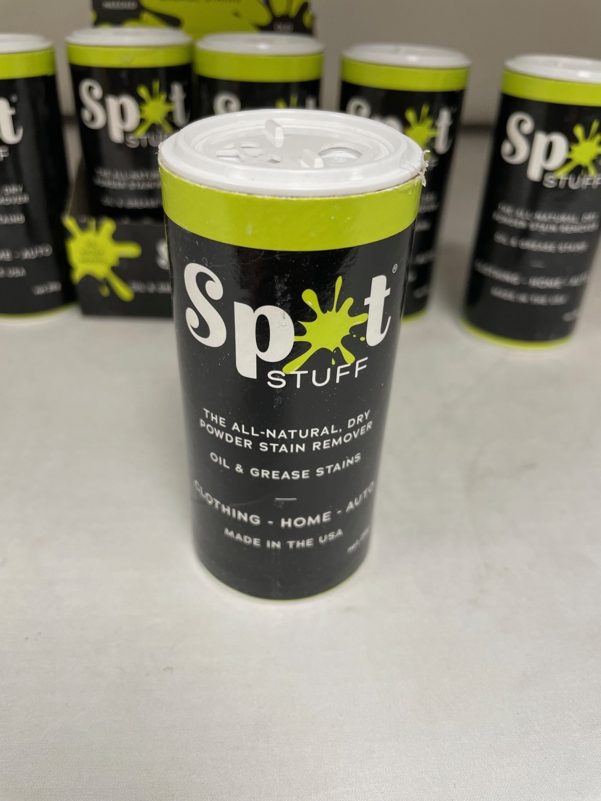SPOT STUFF All Natural Dry Powder Oil & Grease Fabric Stain Remover 26g
