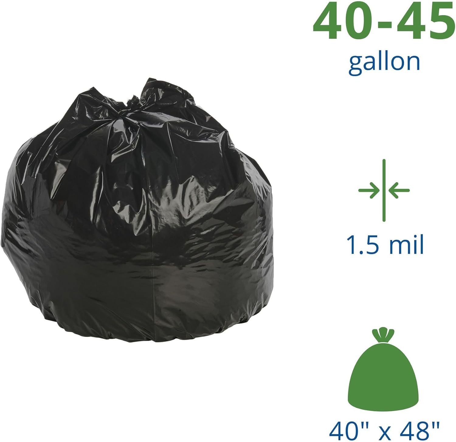 Stout by Envision 40-48 Gallon Heavy Duty Total Recycled Content (TRC) Trash B