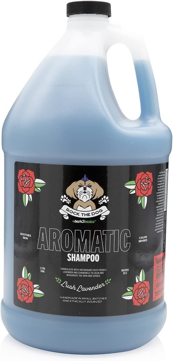 Rock The Dog Aromatic Pet Shampoo, 1 Gallon – Lavender