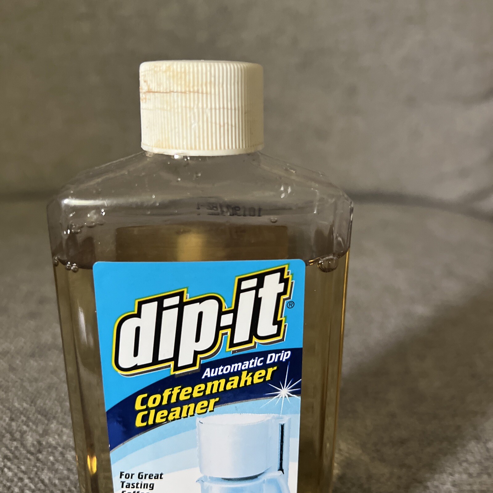 Dip It Coffee Pot Destainer 7 fl oz Cookware Coffeemaker Cleaner Vintage Descale