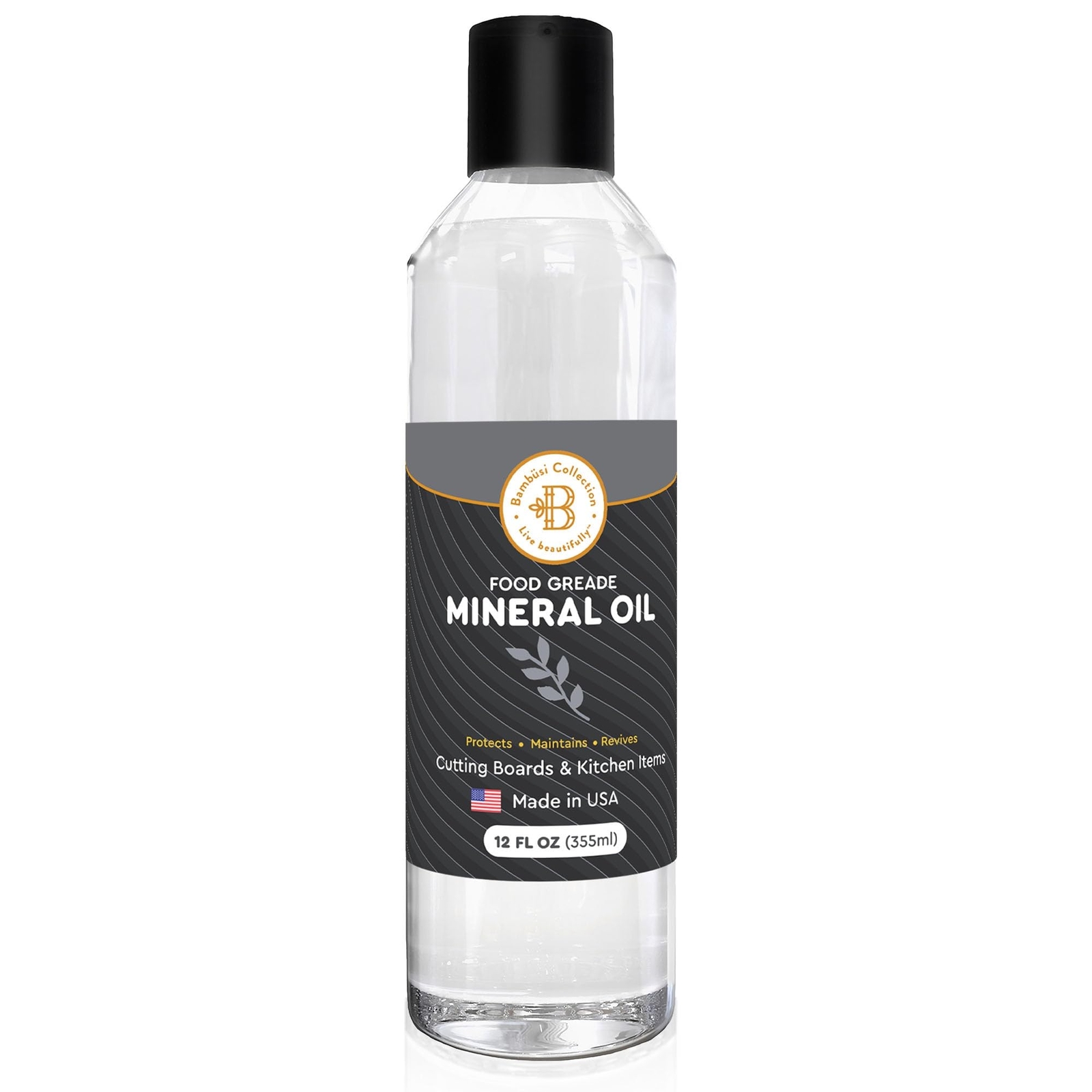 Cutting Board Oil – 12oz Food Grade Mineral Oil for Wood Cutting Board